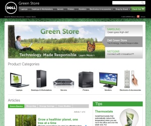 Dell launches Green Store