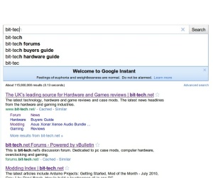Google Instant goes live
