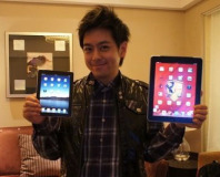 Has this Taiwanese pop star got an iPad Mini?