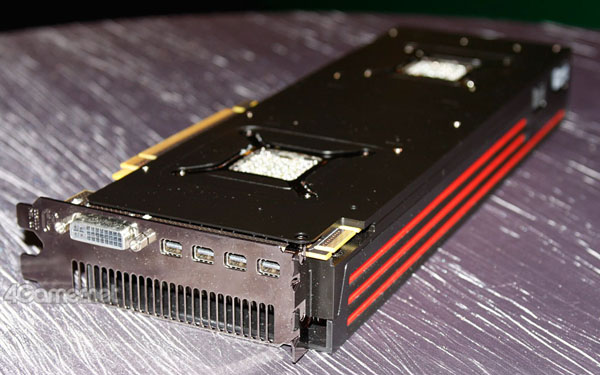 AMD Radeon HD 6990 Pictured AMD Radeon HD 6990 pictured