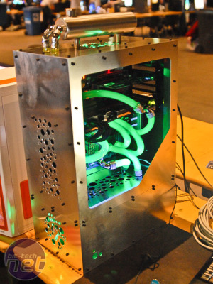 FLush scratch-built water-cooled PC finished FLush scratch-built water-cooled PC