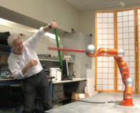 Kinect used to create sword-fighting robot