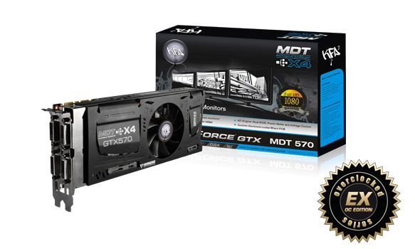 KFA2 LAUNCHES THE GTX 570 MDT X4 – THE LATEST IN THE MDT SERIES