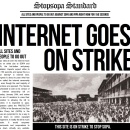 Websites go dark in protest at SOPA, PIPA