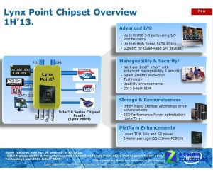 Intel's Haswell Lynx Point chipset details leak