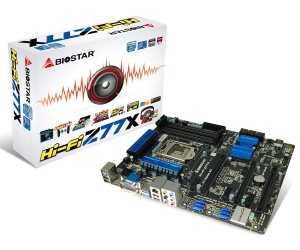 Biostar targets audiophiles with Hi-Fi Z77X motherboard