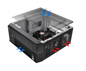 Thermaltake shows off SD101 mini-ITX case