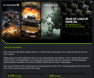 Nvidia launches Gear Up game bundle offer