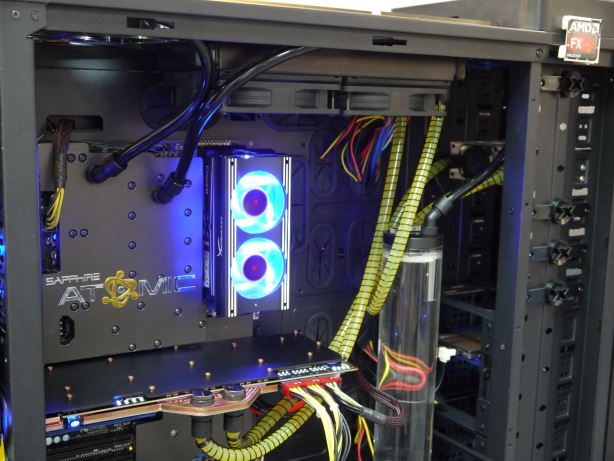 Sapphire teases Atomic water-cooled HD 7990 6GB Sapphire teases water-cooled HD 7990 6GB