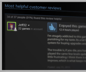Valve announces Steam Reviews, lets you be a critic