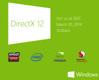 DirectX 12 to launch at GDC this month