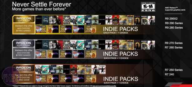 AMD updates its Never Settle Forever bundle *AMD updates its Never Settle Forever bundle