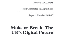 Lords highlight the need for digital literacy