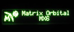 Matrix Orbital MX610 LCD display