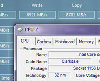 Core i3 and i5 memory performance