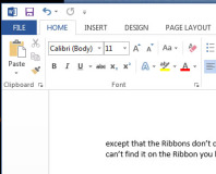 Why the Microsoft Office Ribbon is still rubbish