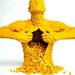 Living LEGO - a sculpture