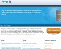 DoD launches SourceForge-alike