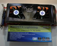 MSI N260GTX GPU detailed