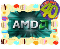 AMD celebrates 40th birthday