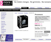 Intel Core i7 Extreme 975 for sale at UK retailers