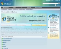 IE8 gets automatic rollout nag