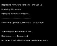 Intel releases SSD firmware update