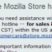 Security breach downs Mozilla Store