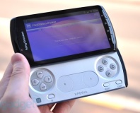 Sony Xperia Play Prototype Tips Up
