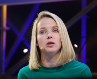 Yahoo's Mayer questioned by 'dirty old man'