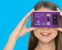 Microsoft unveils Google Cardboard-like VR Kit