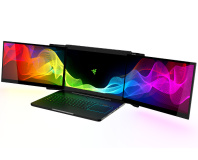 Razer unveils triple-screen Project Valerie gaming notebook