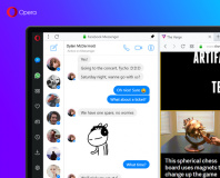 Opera gets chat features in Reborn release